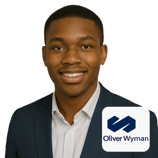 Thomas from Oliver Wyman